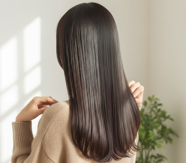 しっとりツヤのある仕上がりになる