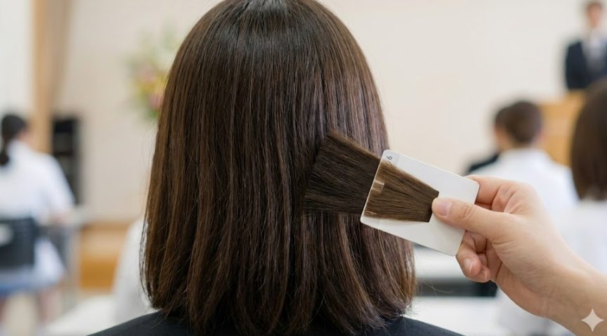 看護大学の入学式、髪色の「安全ライン」はどこまで?