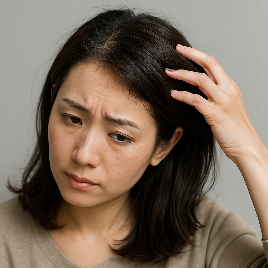 白髪がうねる・縮れる理由とその背景を解説