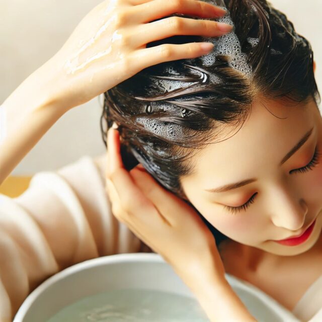 岩盤浴後の正しい洗髪方法