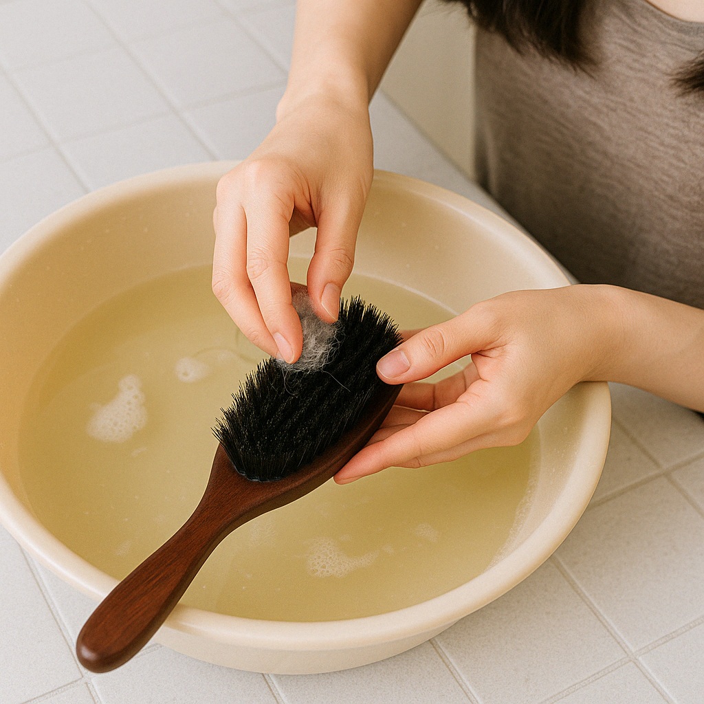 豚毛ブラシは水洗いしても大丈夫？正しいやり方と注意点