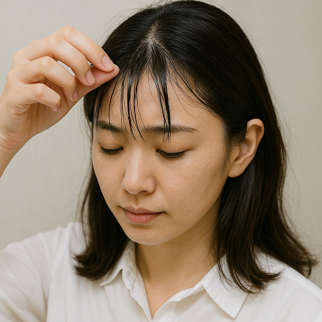 前髪にオイルをつけすぎたときの正しい対処法とリセット術