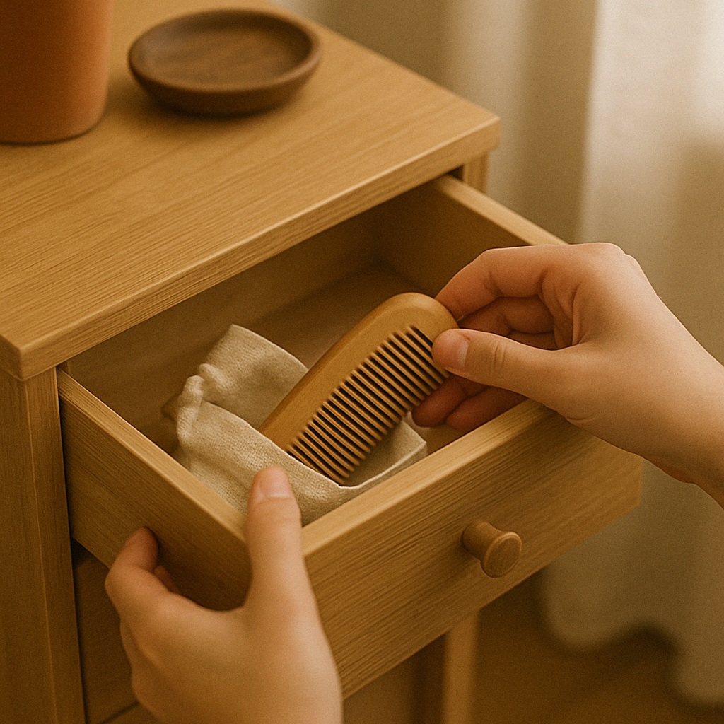 つげ櫛を長持ちさせる保管方法と注意点