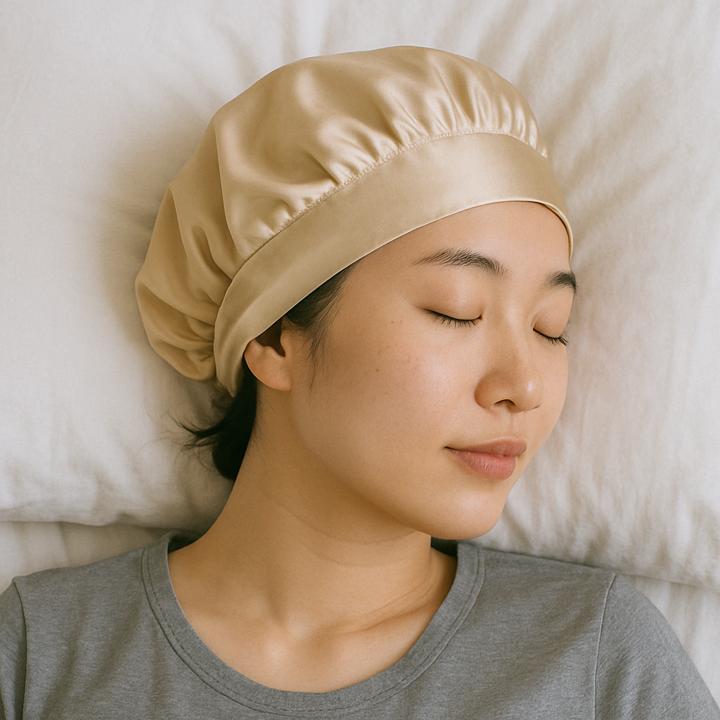 暑い夜におすすめのシルクナイトキャップ活用法