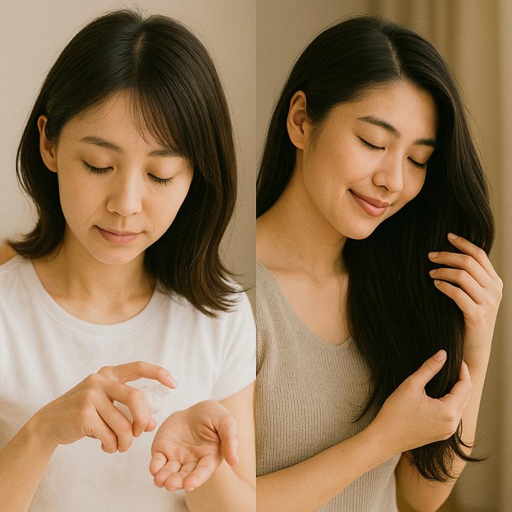 髪質別のおすすめタイミングと塗り方(細い髪・太い髪)