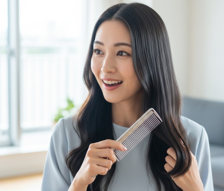 髪がサラサラになると評価される仕組み