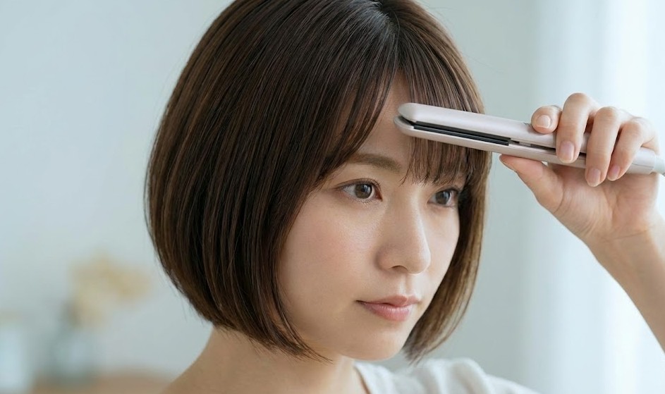 前髪やショートヘアへの適合性