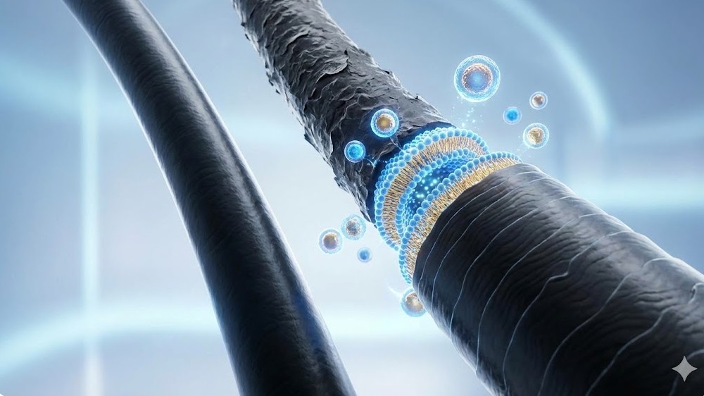 脂質12倍配合のラメラ技術が髪のダメージを救う