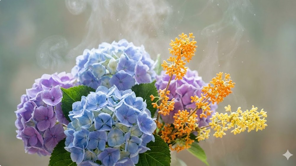 人気の匂いや限定の紫陽花と金木犀の香りを徹底分析
